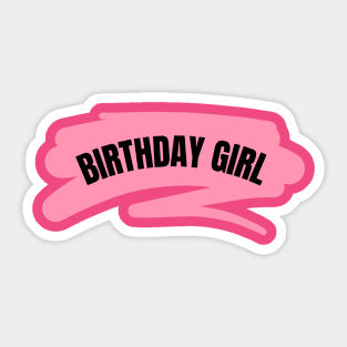 Birthday Girl Sticker